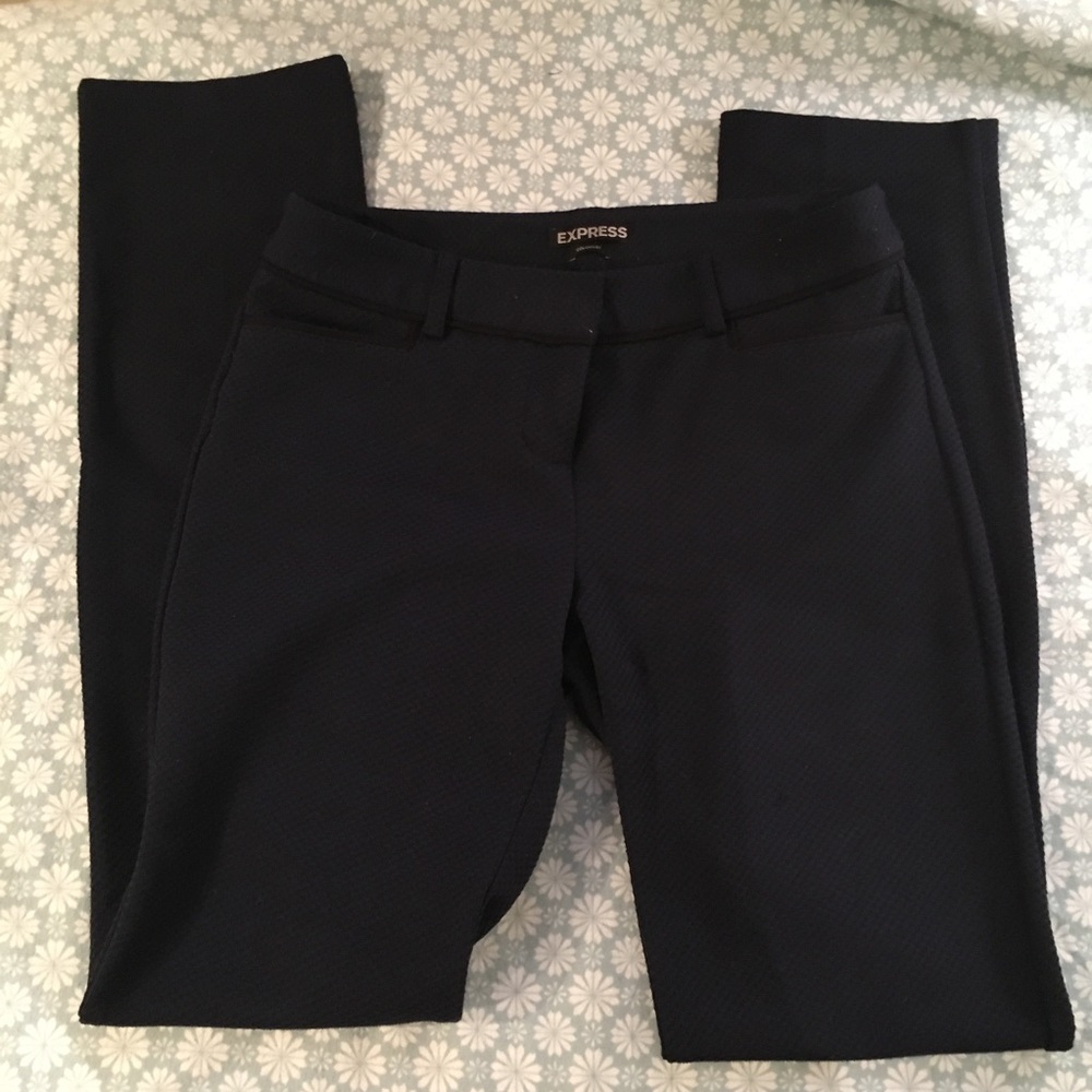 Express Columnist Pants in Navy